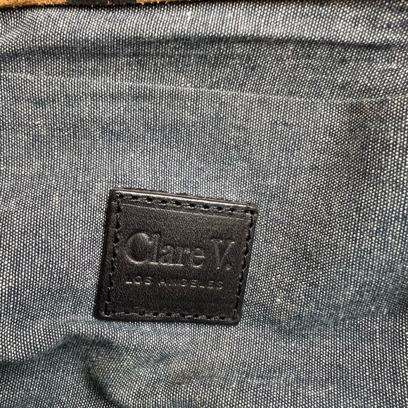 Clare V Leopard Print Helene Shoulder Bag - Picture 4 of 13